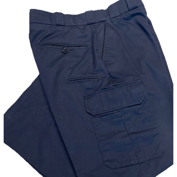 Elbeco Tek 2 Cargo Pants Mens 38X29 Blue EMT Medical Military Workwear Pockets - Picture 2 of 9
